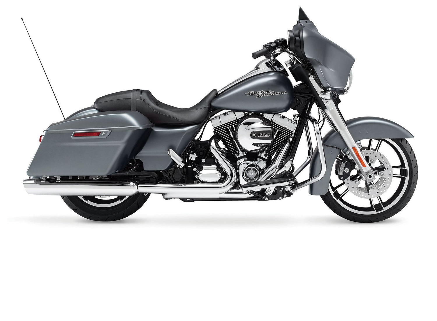 Powerflex Header pipe on harley touring motorcycle