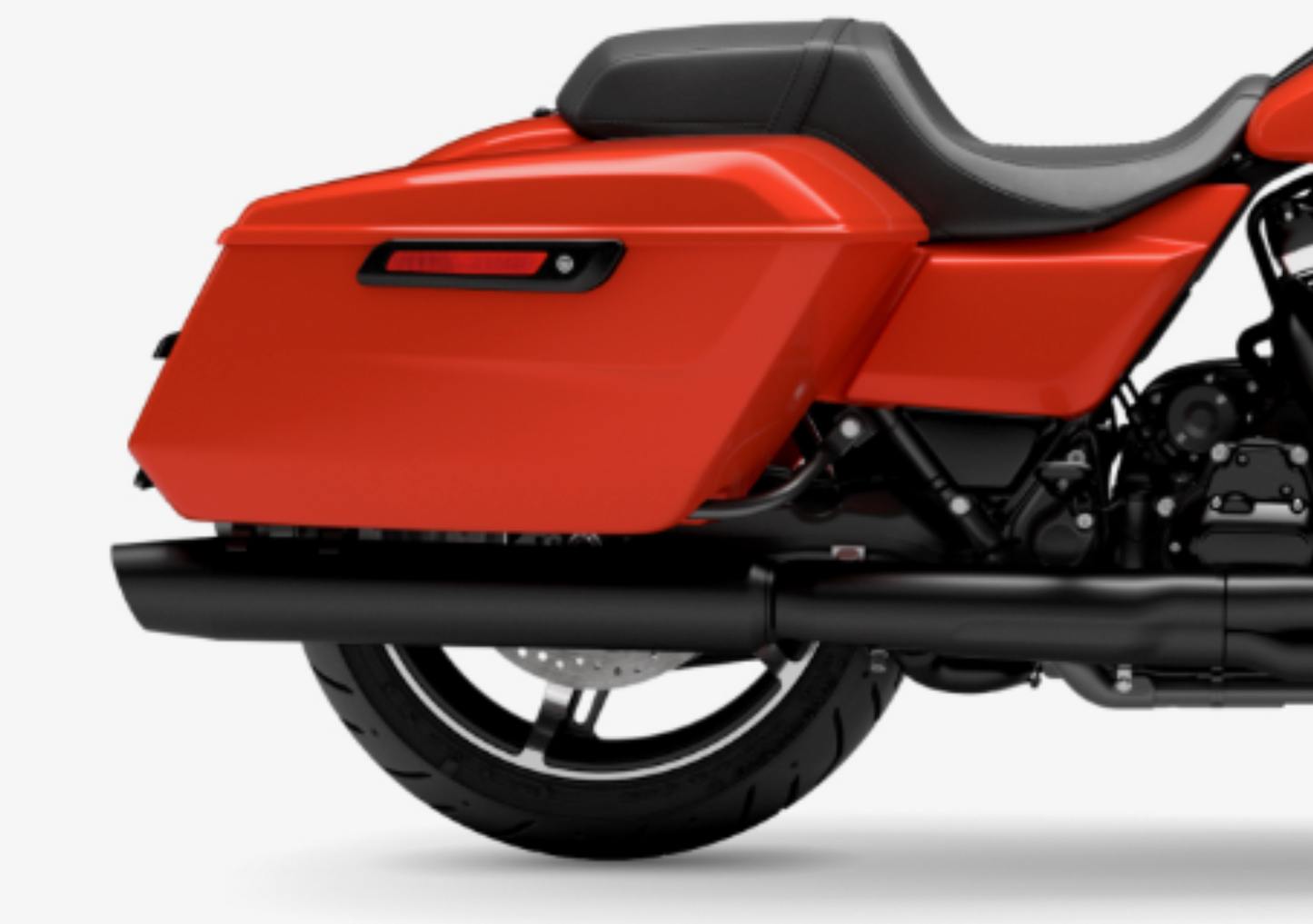 Bomber 4" Slip-on Mufflers for Harley M8 Touring Bikes (Pre-made)