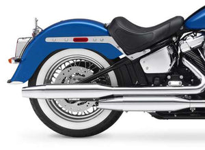 Bullet Performance Slip-On Mufflers Harley Davidson Softail Deluxe Heritage Fatboy Crossbones