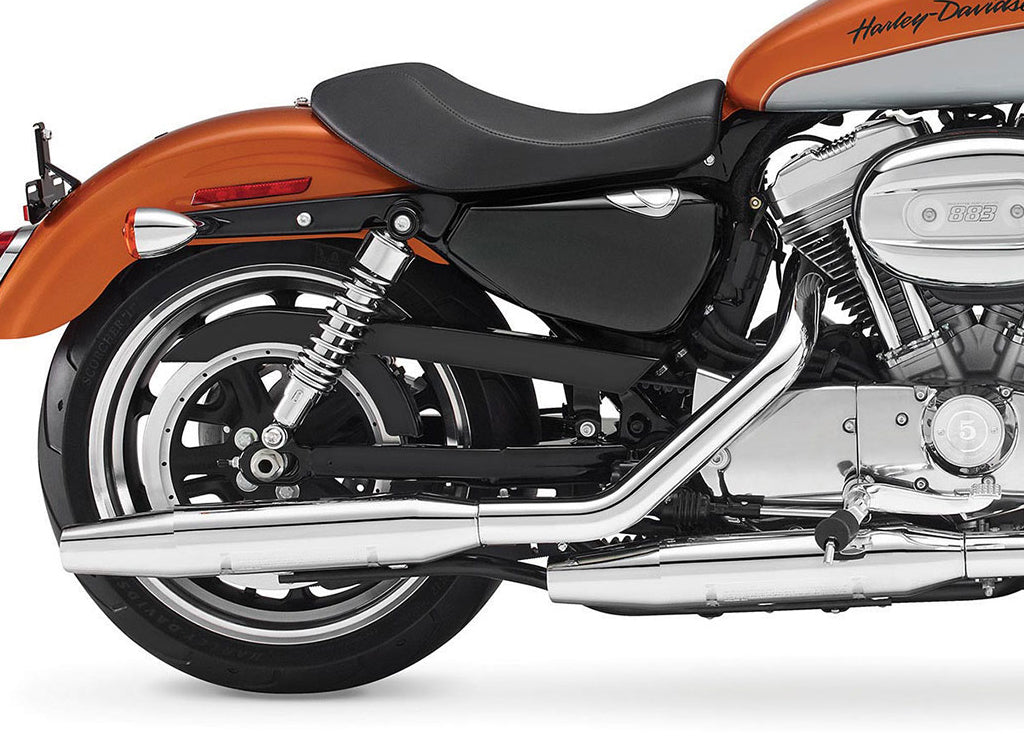 Bullet Slip-On Mufflers for Harley Sportster Bikes (Pre-made)