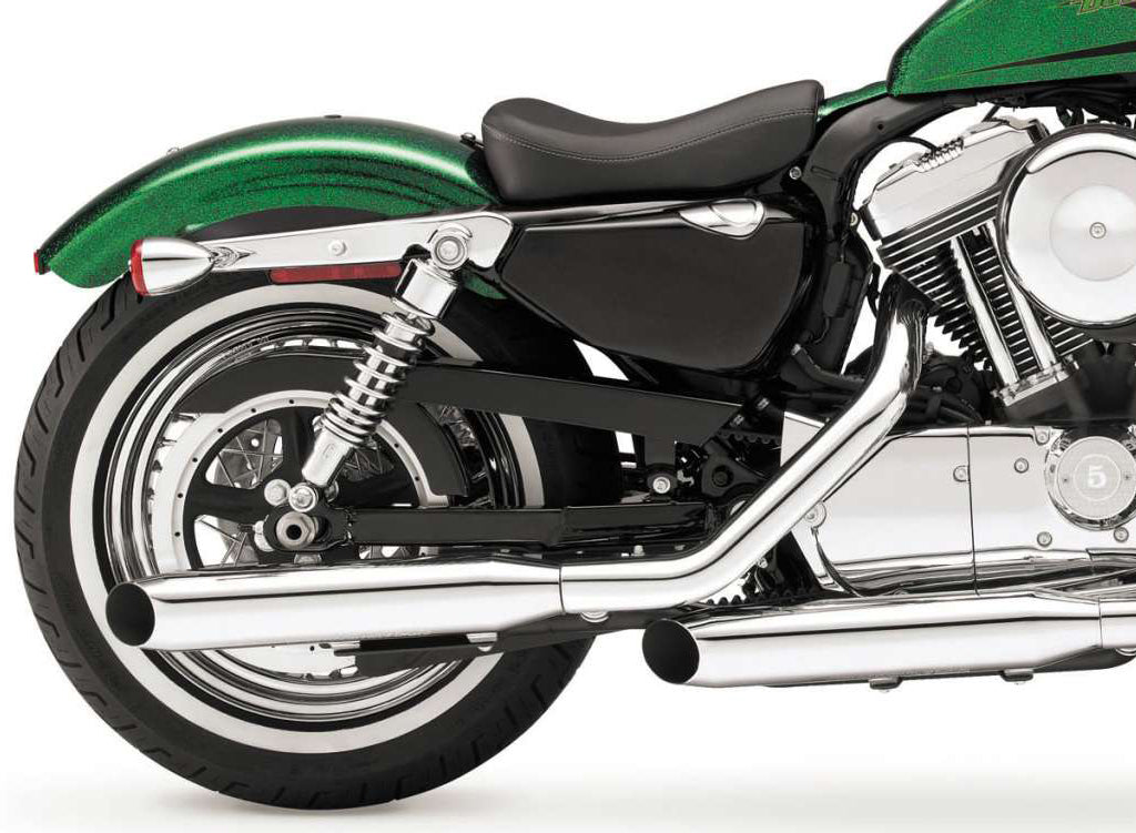 Bullet Slip-On Mufflers for Harley Sportster Bikes (Pre-made)